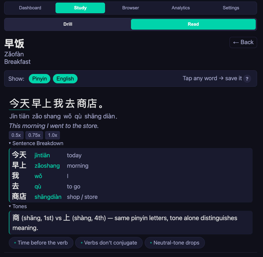 Mandarin Deck: Learn Mandarin from Zero photo 5
